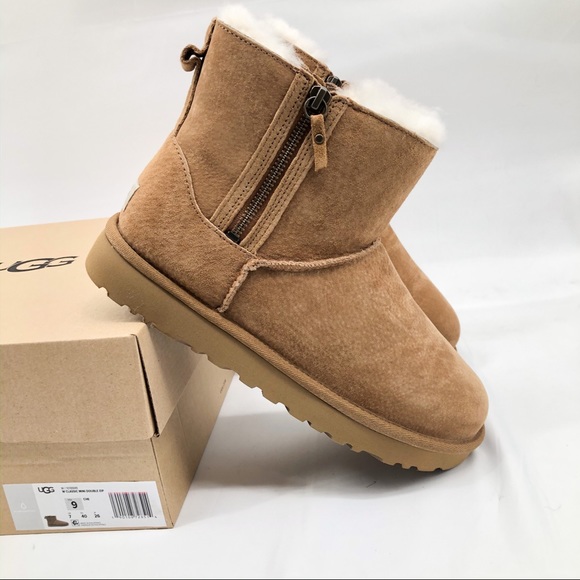 UGG Shoes Ugg Womens Classic Mini Double Zip Boot Poshmark